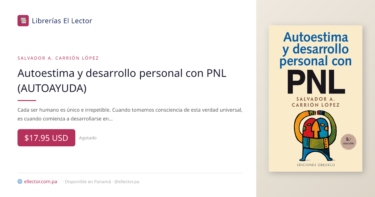 Autoestima y desarrollo personal con PNL (AUTOAYUDA) – Librerías El ...