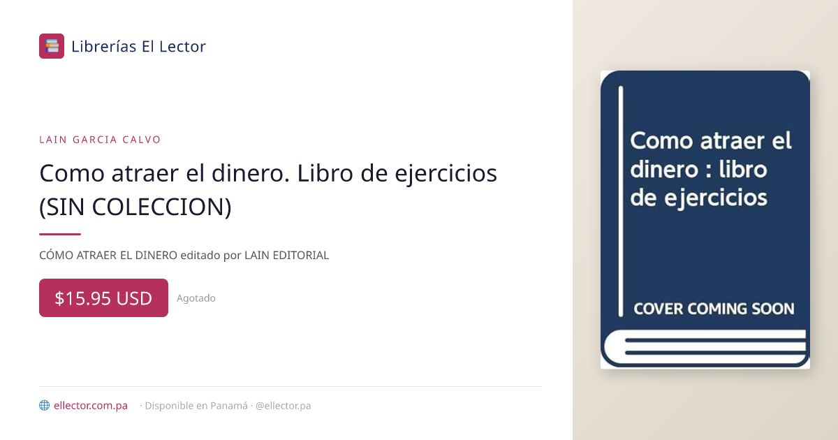 Como atraer el dinero. Libro de ejercicios (SIN COLECCION) – Librerías ...