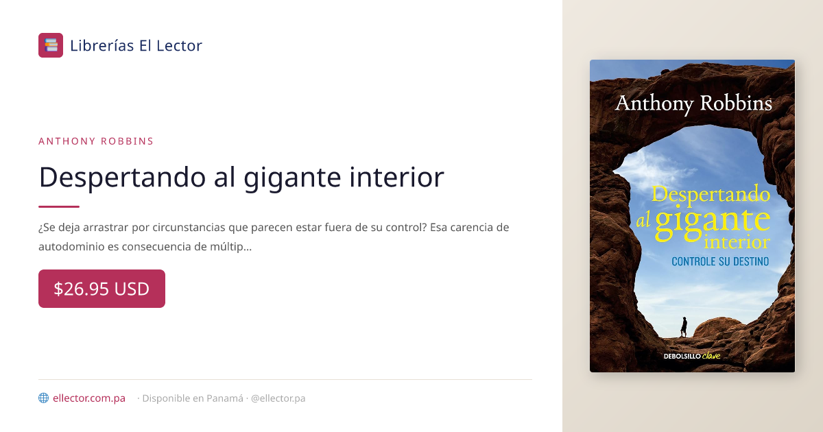 El Lector | Libro | Despertando al Gigante interior (Spanish