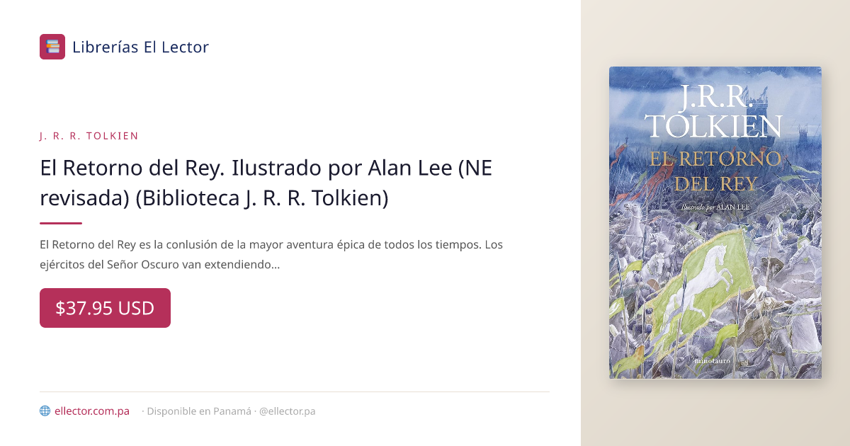 El Retorno del Rey. Ilustrado por Alan Lee (NE revisada) (Biblioteca J ...