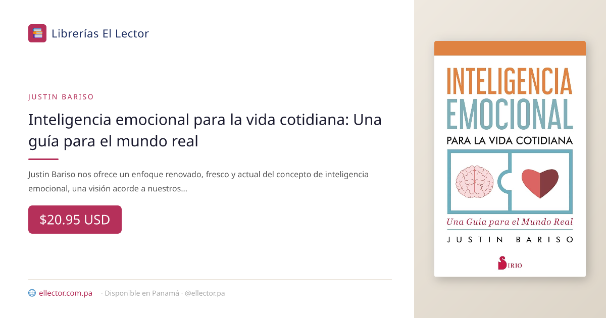 Inteligencia emocional para la vida cotidiana: Una guía para el mundo ...