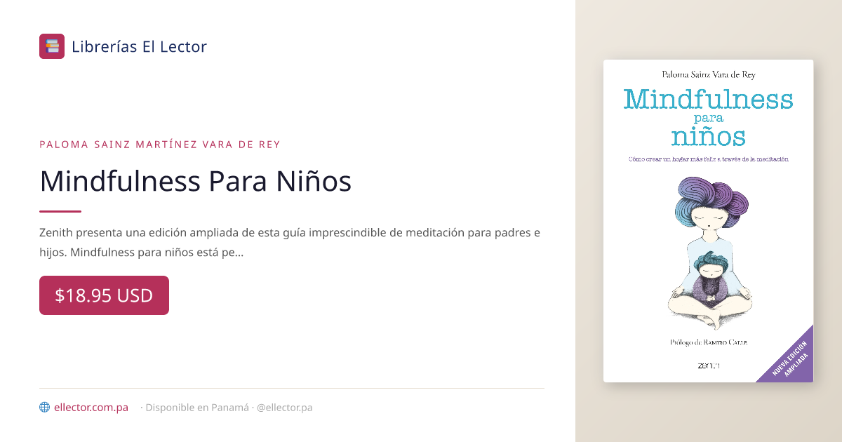El Lector | Libro | Mindfulness Para Niños – Librerías El Lector Panamá