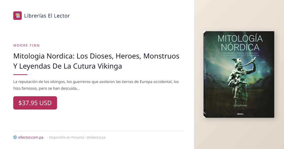 El Lector | Libro | Mitologia Nordica: Los Dioses, Heroes