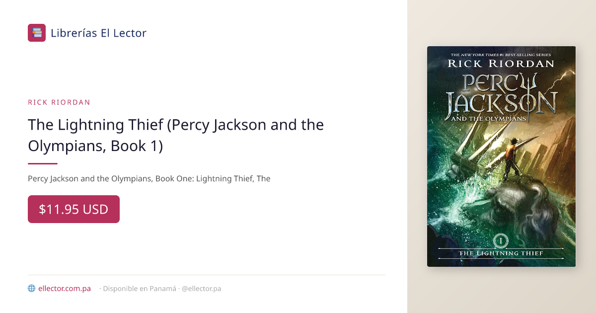 The Lightning Thief (Percy Jackson and the Olympians, Book 1 ...